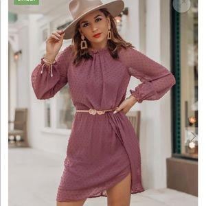 Mauve Dress - Divine Avenue Australia